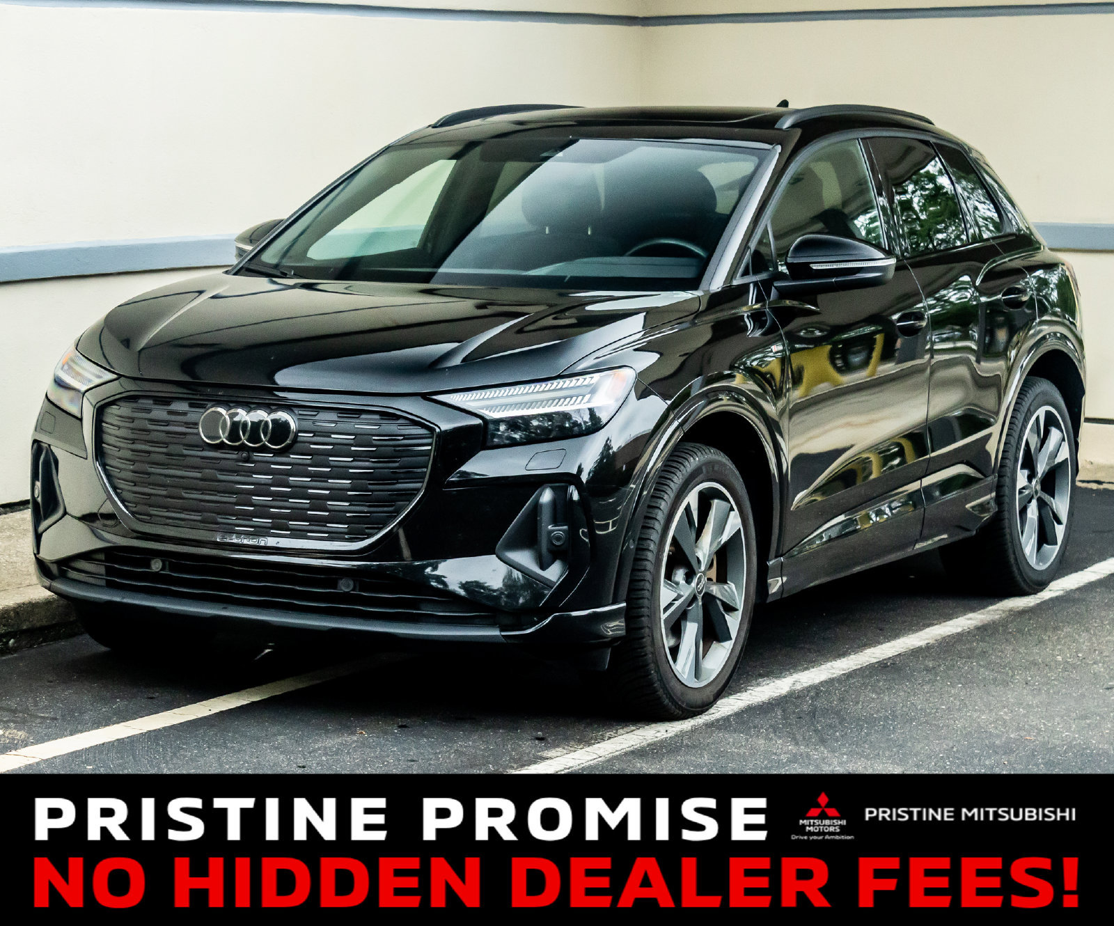 Used 2023 Audi Q4 e-tron Prestige w/ Black Optic Package AWD/4WD 360° Tour