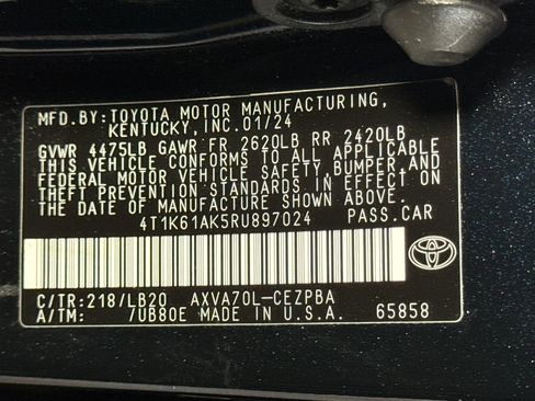 Used 2024 Toyota Camry XSE image 27