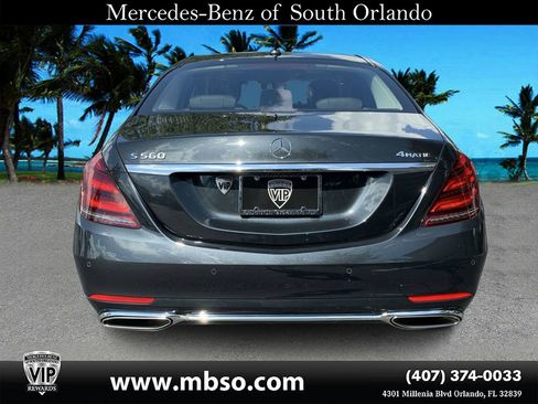 Certified 2020 Mercedes-Benz S 560 4MATIC Sedan image 3
