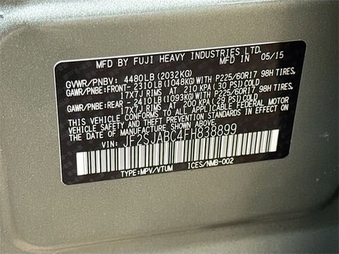 Used 2015 Subaru Forester 2.5i w/ Alloy Wheel Package image 28