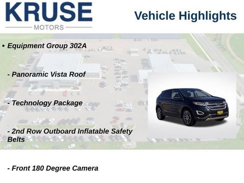 Used 2015 Ford Edge Titanium w/ Equipment Group 302A AWD/4WD image 4