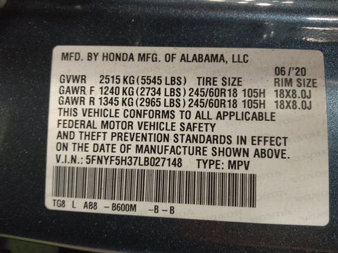 Used 2020 Honda Pilot EX image 33