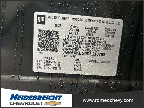 Certified 2024 Chevrolet Equinox LT image 8