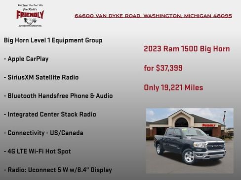 Used 2023 RAM 1500 Big Horn image 20