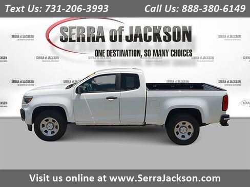 Used 2021 Chevrolet Colorado W/T w/ WT Convenience Package RWD image 1