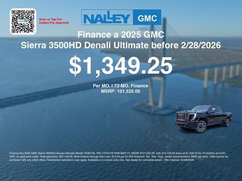 New 2025 GMC Sierra 3500 Denali Ultimate image 6