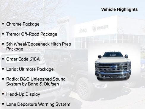 Used 2024 Ford F350 Lariat w/ Lariat Ultimate Package image 5