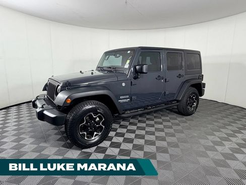 Used 2017 Jeep Wrangler Unlimited Sport w/ Quick Order Package 24S AWD/4WD image 1