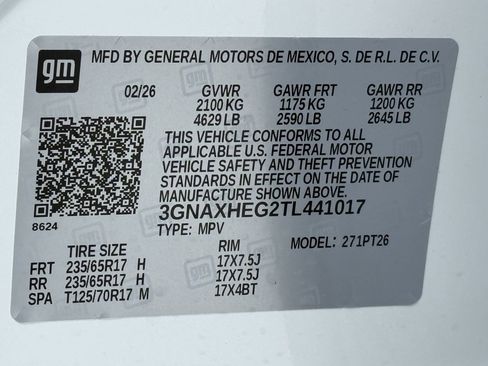 New 2026 Chevrolet Equinox LT w/ Safety and Technology Package image 23