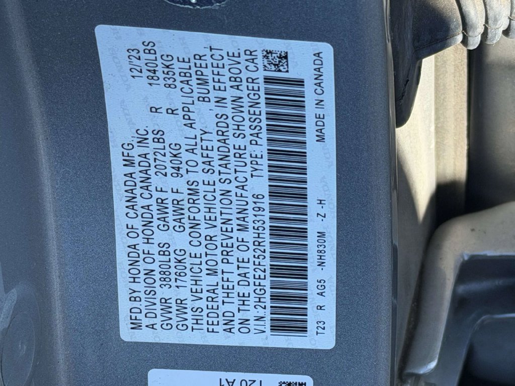 Used 2024 Honda Civic Sport image 30