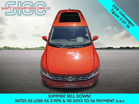 Used 2018 Volkswagen Tiguan SE w/ Panoramic Sunroof Package AWD/4WD image 9