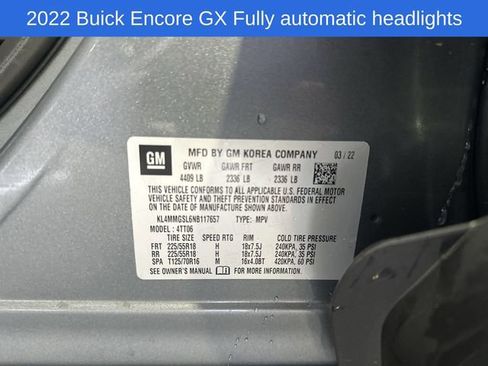 Used 2022 Buick Encore GX Essence w/ Advanced Technology Package AWD/4WD image 31