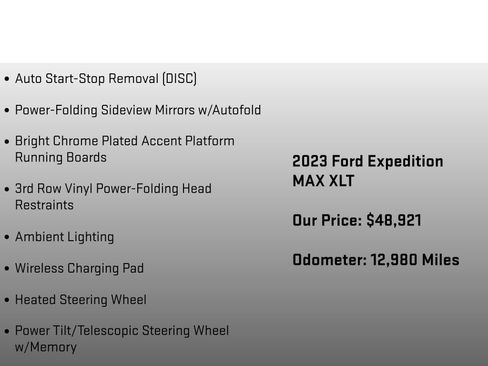 Used 2023 Ford Expedition Max XLT image 36