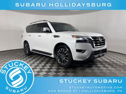 Used 2023 Nissan Armada Platinum w/ Captain's Chairs Package