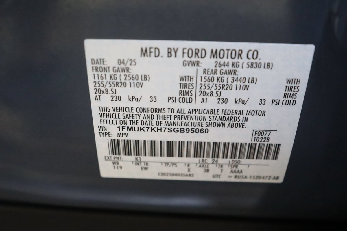 Used 2025 Ford Explorer ST-Line RWD image 60