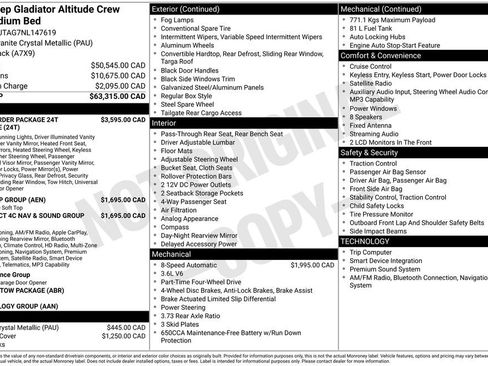 Used 2022 Jeep Gladiator Sport AWD/4WD image 7