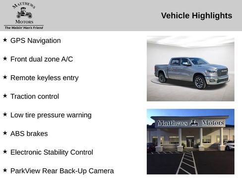Used 2025 RAM 1500 Laramie AWD/4WD image 14