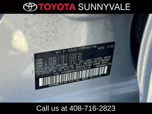 Used 2023 Subaru Legacy Limited AWD/4WD image 30