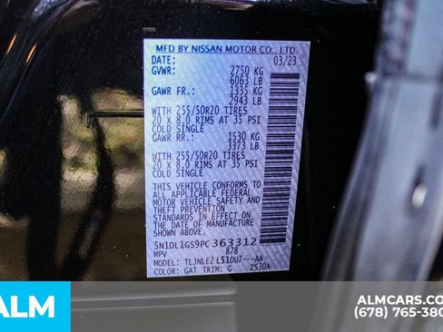 Used 2023 INFINITI QX60 Sensory w/ Cargo Package image 44