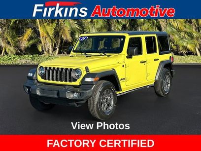 Used 2024 Jeep Wrangler Sport S