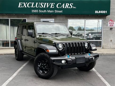 Used 2023 Jeep Wrangler Unlimited w/ Sun & Screen Package AWD/4WD image 1