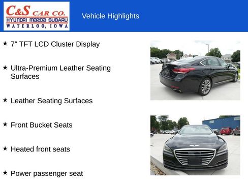 Used 2015 Hyundai Genesis 3.8 w/ Option Group 04 AWD/4WD image 32