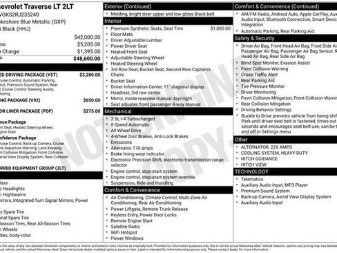 Used 2024 Chevrolet Traverse LT w/ Enhanced Driving Package image 5