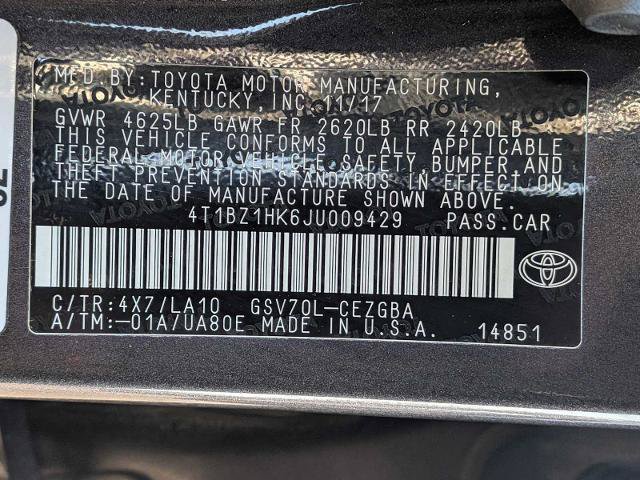 Used 2018 Toyota Camry XLE FWD image 29
