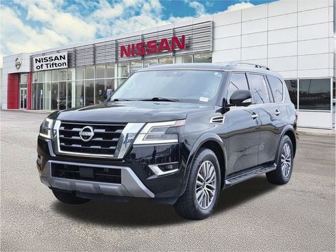 Certified 2023 Nissan Armada SL w/ Captain's Chairs Package image 8