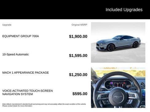 Used 2021 Ford Mustang Mach 1 w/ Equipment Group 700A image 5