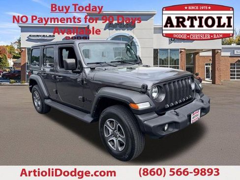 Used 2022 Jeep Wrangler Unlimited Sport AWD/4WD image 1