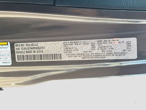 Used 2021 Jeep Wrangler Unlimited Rubicon w/ Safety Group image 40