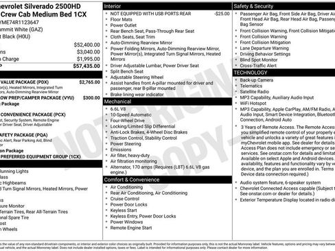 Used 2024 Chevrolet Silverado 2500 Custom w/ Custom Value Package AWD/4WD image 5