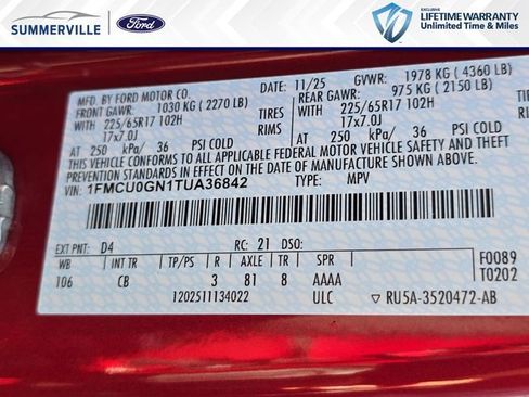 New 2026 Ford Escape Active FWD image 33