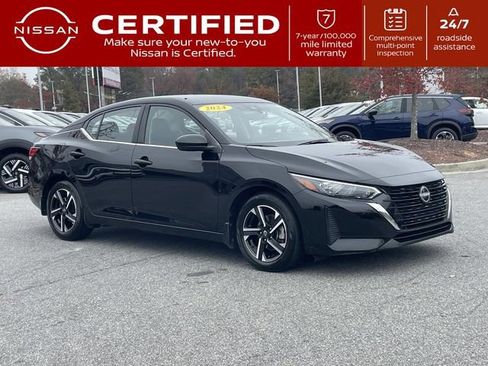 Certified 2024 Nissan Sentra SV w/ All-Weather Package image 1