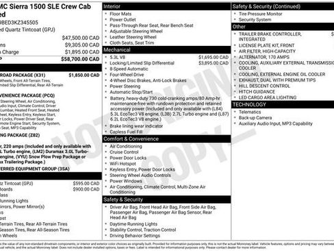 Used 2019 GMC Sierra 1500 SLE w/ X31 Off-Road Package AWD/4WD image 29