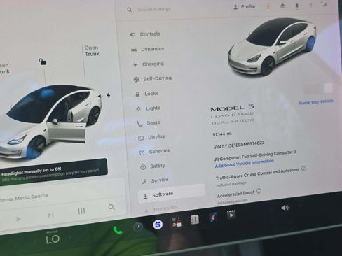 Used 2021 Tesla Model 3 Long Range AWD/4WD image 7