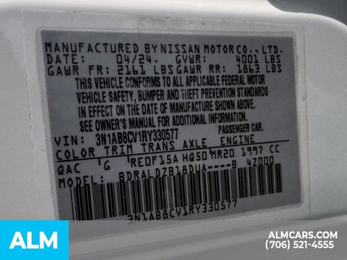Used 2024 Nissan Sentra SV FWD image 21