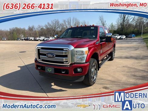 Used 2016 Ford F350 Platinum w/ FX4 Off-Road Package AWD/4WD image 1