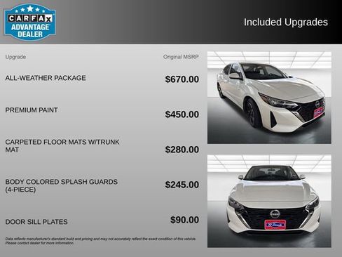 Used 2025 Nissan Sentra SV w/ All-Weather Package image 3