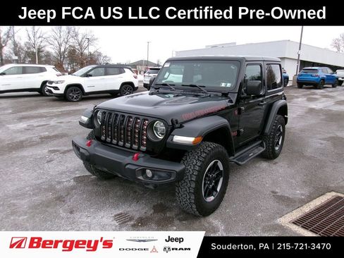 Certified 2022 Jeep Wrangler Rubicon w/ LED Lighting Group image 1