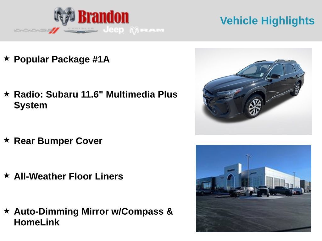 Used 2025 Subaru Outback Premium w/ Popular Package #1A AWD/4WD image 5