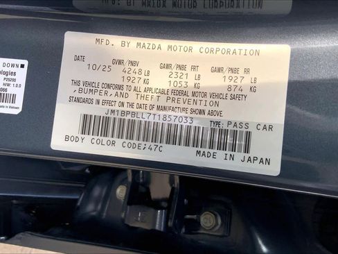 New 2026 MAZDA MAZDA3 Carbon image 19