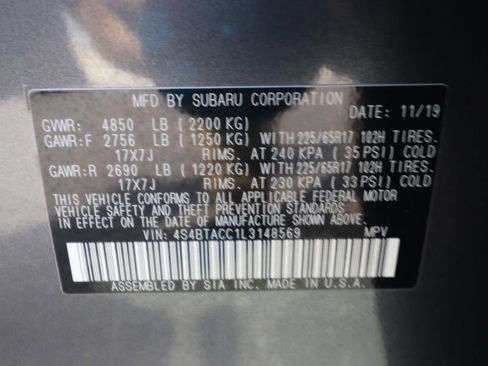 Used 2020 Subaru Outback Premium image 23