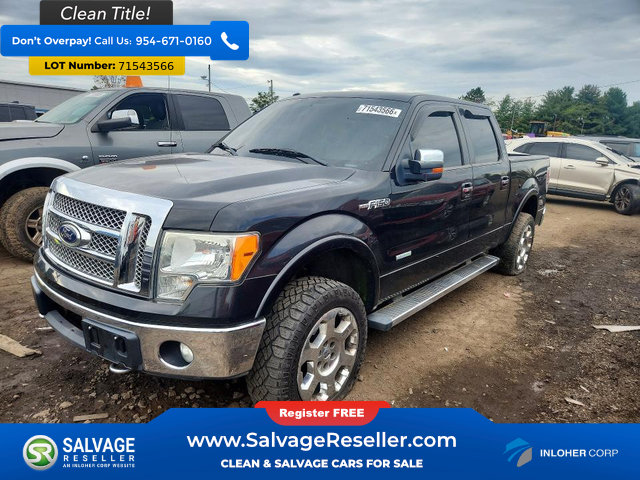 Used 2012 Ford F150 Lariat w/ Lariat Chrome Pkg AWD/4WD image 1
