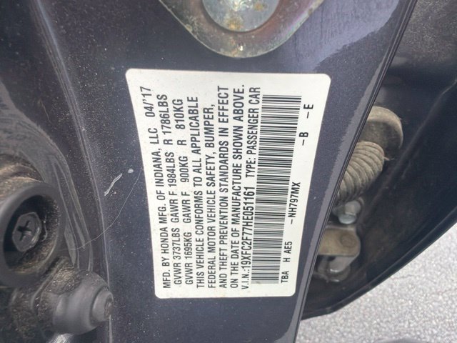 Used 2017 Honda Civic EX image 10