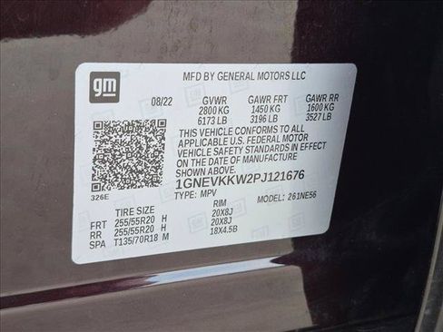 Used 2023 Chevrolet Traverse Premier w/ LPO, Floor Liner Package AWD/4WD image 24