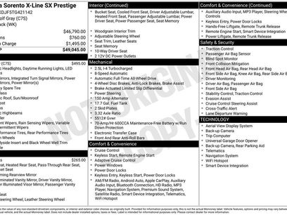 New 2026 Kia Sorento SX Prestige
