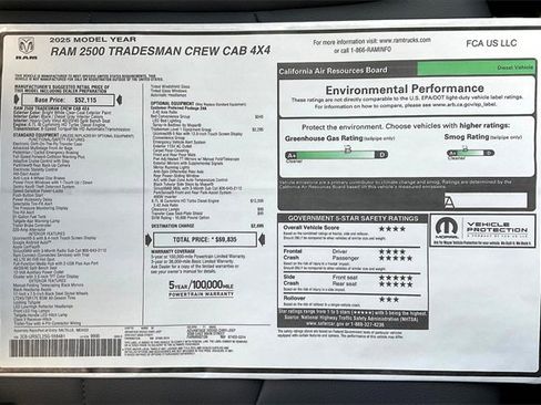New 2025 RAM 2500 Tradesman image 14
