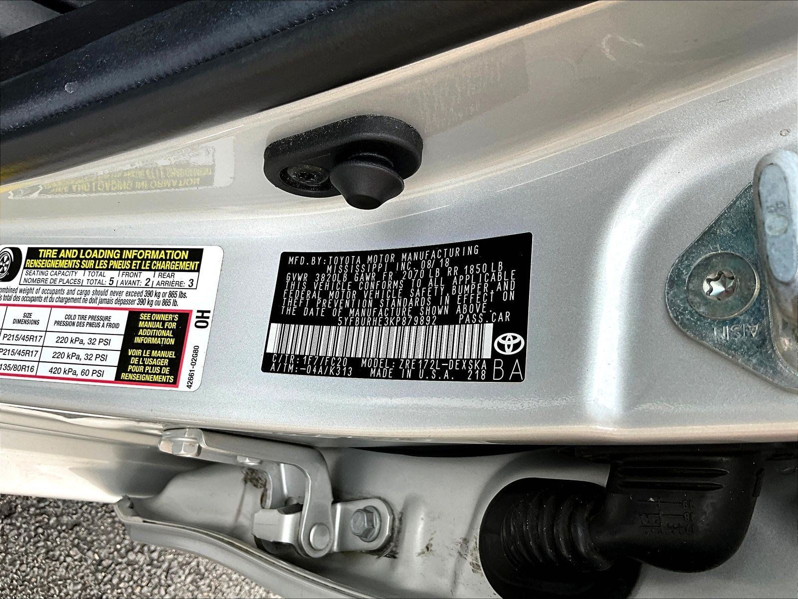 Used 2019 Toyota Corolla SE FWD image 17